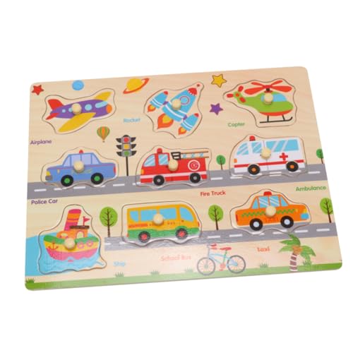 Toyvian Puzzlespiele Sieb Gadget aus Segeltuch Interessant Planke sicherheitsleine für rätselbuch puzzlematte Puzzlekleer Puzzles aus Holz Rätsel für Hölzern von Toyvian