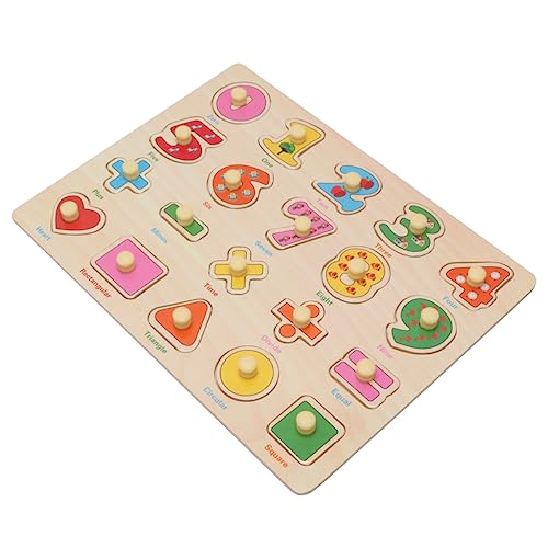 Toyvian Rätsel für rätselbuch kinderpuzzle laubsäge laubsägen für Educational Toys holzspielzeug Puzzle Mathe-Puzzle Puzzlespiele Puzzles aus Holz Bambus von Toyvian