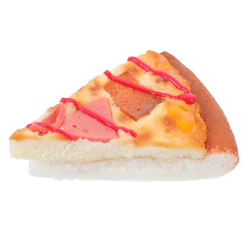 Toyvian Realistische Künstliche Pizzascheibe Detailgetreues Fake Food Modell für Kreatives Rollenspiel Küchen Dekor Fotografie Requisiten und Restaurant Display Toyvian Realistische Künstliche Pizzascheibe Detailgetreues Fake Food Modell für Kreatives Rollenspiel Küchen Dekor Fotografie Requisiten und Restaurant Display von Toyvian