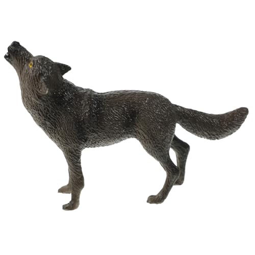 Toyvian Realistische Wolf Figur aus Kunststoff Leichtes Wildlife Tiermodell Detailgetreu und Dekorativ für Kinderzimmer Schreibtisch Wohnzimmer als Sammelfigur und Toyvian Realistische Wolf Figur aus Kunststoff Leichtes Wildlife Tiermodell Detailgetreu und Dekorativ für Kinderzimmer Schreibtisch Wohnzimmer als Sammelfigur und von Toyvian