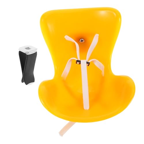 Toyvian Realistischer Puppensitz für Kleine Puppen Gelber Puppenkindersitz mit Tragefunktion Sicherer Puppenträger für Mädchen Miniatur puppenautozubehör Vielseitig für Puppenhäuser und Toyvian Realistischer Puppensitz für Kleine Puppen Gelber Puppenkindersitz mit Tragefunktion Sicherer Puppenträger für Mädchen Miniatur puppenautozubehör Vielseitig für Puppenhäuser und von Toyvian