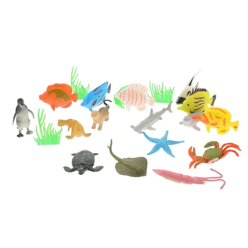 Toyvian Realistisches Meerestiere mit Modellen und Wasserpflanzen Dekoration und Aquarium Figuren für Kinderzimmer und Lernspielzeug Toyvian Realistisches Meerestiere mit Modellen und Wasserpflanzen Dekoration und Aquarium Figuren für Kinderzimmer und Lernspielzeug von Toyvian