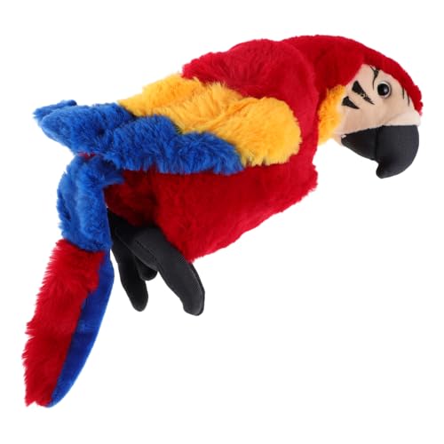 Toyvian Realistisches Plüschtier Papagei mit Detailgetreuem Design Weiches Stofftier Papagei für Wohnkultur und Kreative Partydekoration Rotes Kuscheltier Toyvian Realistisches Plüschtier Papagei mit Detailgetreuem Design Weiches Stofftier Papagei für Wohnkultur und Kreative Partydekoration Rotes Kuscheltier von Toyvian