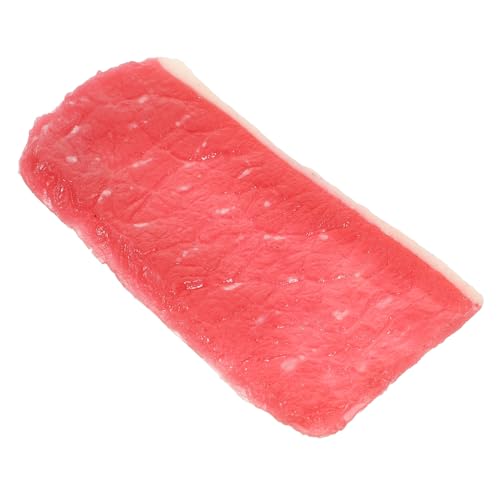 Toyvian Realistisches Schweinefleisch Scheibenmodell Täuschend Echtes Fleischdekor Detailgetreue Nachbildung für Küchen und Restaurantdekoration Vielseitig Einsetzbar Lebensechte Toyvian Realistisches Schweinefleisch Scheibenmodell Täuschend Echtes Fleischdekor Detailgetreue Nachbildung für Küchen und Restaurantdekoration Vielseitig Einsetzbar Lebensechte von Toyvian