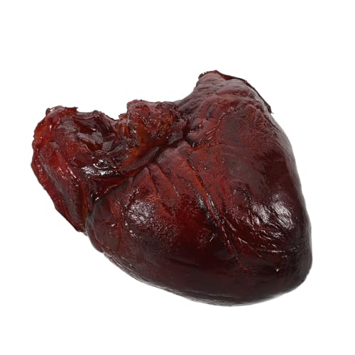 Toyvian Realistisches Schweineherz Modell Food Deko Küchen und Restaurantdekor Fotografie Requisiten Stabil Langlebig Tragbar Kreative Essensattrappe Toyvian Realistisches Schweineherz Modell Food Deko Küchen und Restaurantdekor Fotografie Requisiten Stabil Langlebig Tragbar Kreative Essensattrappe von Toyvian