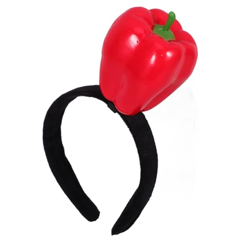 Toyvian Rotes Chili Haarband Kreatives Kostüm Partyzubehör Lustiges Stirnband Dekor Für Frauen Toyvian Rotes Chili Haarband Kreatives Kostüm Partyzubehör Lustiges Stirnband Dekor Für Frauen von Toyvian
