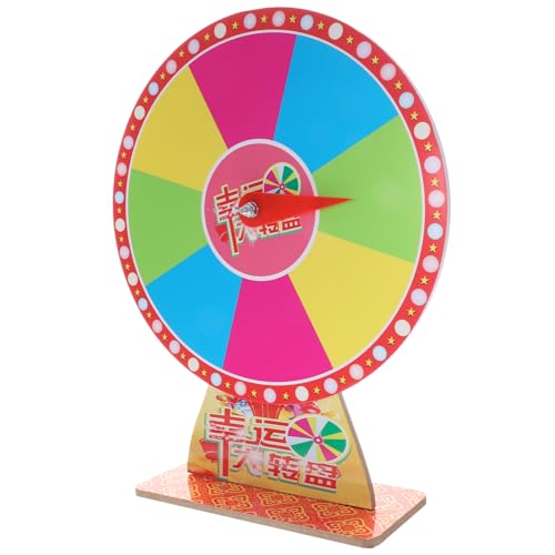 Toyvian Roulette-Lotteriespiel Preisrad trocken abwischbar Tombola Preisrad Gewinnrad unterhaltungsspiele Gaming Equipment Toy drehteller Plattenspieler Party-Preisrad Spielpreisrad Schaum von Toyvian