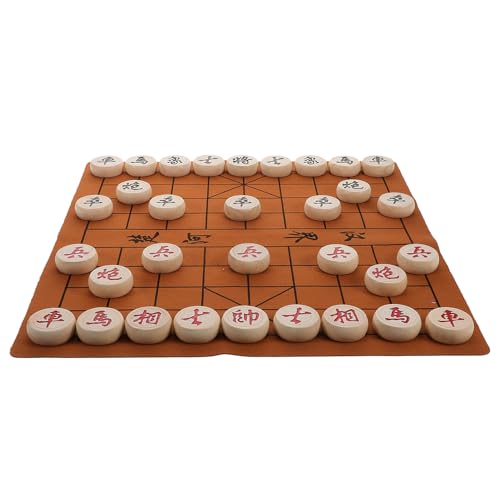 Toyvian Satz Schachbrettspiel Tragbares Schach Zubehörkabel Chinesisches Schach Einzigartiges Schach Elektronisches Schach Großes Schach Japanisches Schach Kinderschach Mädchenschach Holz von Toyvian