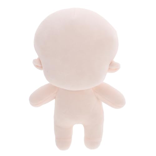 Toyvian Schlichte Puppe Puppenkörper Nähen Handgefertigtes Spielzeug Babygeschenk Textilpuppe Puppenprojekt Süße Puppe Puppendesign Spielzeug Für Mädchen Kuscheltier Beige Pp Baumwolle von Toyvian