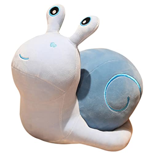 Toyvian Schneckenkissen Schnecke Schnecken Dekoration Niedlicher Schneckenkuscheltier Schneckenpuppe Schneckenfigur Schnecke Stofftier Babys gefüllte Schnecke PP Baumwolle Blue von Toyvian