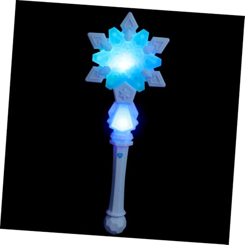 Toyvian Schnee Zauberstab Schneespielzeug Prinzessin Gastgeschenke Partyzauberstab Für Weihnachtsschneeflockenstab Weihnachtsfeier Zauberstab Halloween-partyzubehör Sky-Blue Plastik von Toyvian