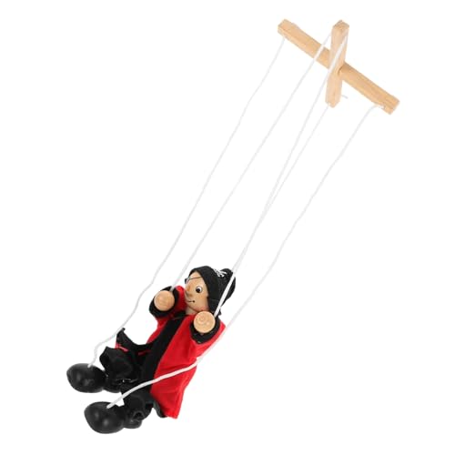 Toyvian Schnur Marionette Zubehör Für Puppenspiele Piratenpuppen Puppen Für Clown-plüschtier Puppen Handpuppe Clown-Puppe Spielzeug Baby Kind Stoff Den Faden von Toyvian