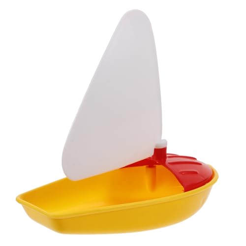 Toyvian Segelspielzeug Für Kinder Miniatur-segelboot Bootsspielzeug Aus Kunststoff Boot Badespielzeug Spielzeug Für Schwimmende Boote Spielzeug Für Schwimmboote Mini-Boot-Spielzeug Plastik von Toyvian