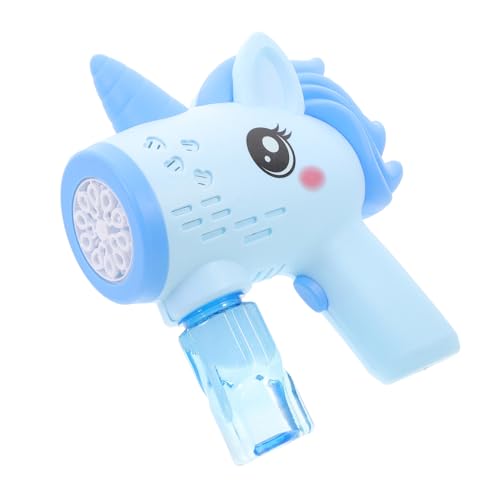 Toyvian Seifenblasenmaschine automatischer Seifenspender Badewanne Babyspielzeug Unterhaltung schöner Seifenblasenmacher Cartoon-Blasenmacher- Abs Blue von Toyvian