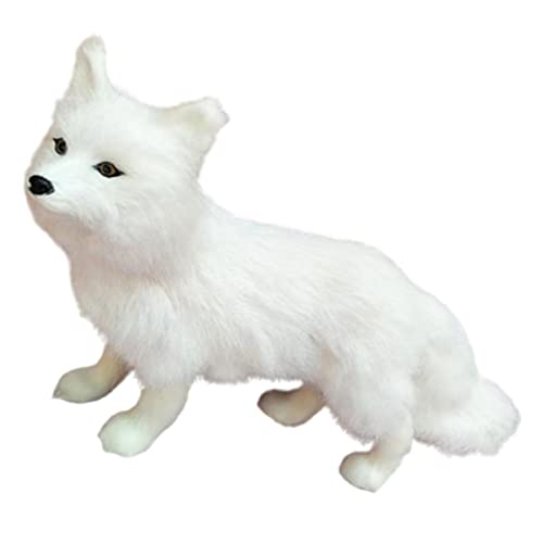 Toyvian Simulation Fuchs Modell Umarmendes Spielzeug Decoraciones para Sala De Casa Stofftierpuppe Simulierte Fuchsstatue Fuchs Plüschtier Kind Weiß Weihnachten Kunstfell Toyvian Simulation Fuchs Modell Umarmendes Spielzeug Decoraciones para Sala De Casa Stofftierpuppe Simulierte Fuchsstatue Fuchs Plüschtier Kind Weiß Weihnachten Kunstfell von Toyvian