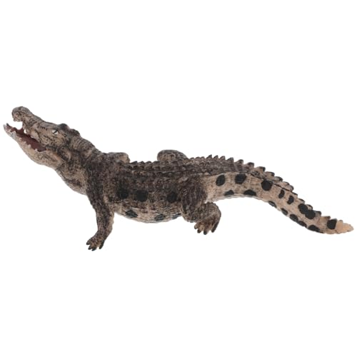 Toyvian Simulation Krokodil Lernspielzeug Für Jungen Spielzeug-Alligator Alligatoren Actionfigur Spielzeug Gefälschter Alligator Pool Schwimmt Spielzeug Alligatorpuppe Reptilienfigur PVC von Toyvian