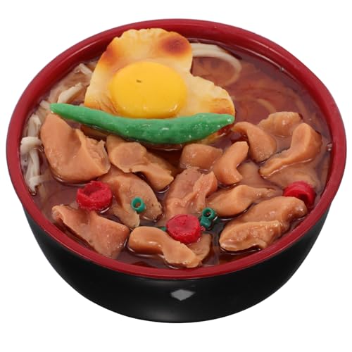 Toyvian 1:1 Gefälschtes Lebensmittelmodell Ramen-schüssel-sparschwein Japanische Nudelsuppenschüssel-sparschwein für Jungen und Mädchen Erwachsene von Toyvian