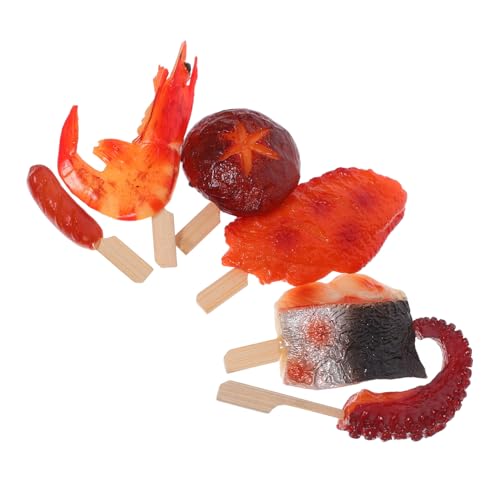 Toyvian Simuliertes Grillfleisch mit Hähnchenschenkeln Flügeln und Gemüsespießen Realistisches Fake Food Modell für Fotografie Partydeko und Kreative Bühnenbilder Leicht und Tragbar Toyvian Simuliertes Grillfleisch mit Hähnchenschenkeln Flügeln und Gemüsespießen Realistisches Fake Food Modell für Fotografie Partydeko und Kreative Bühnenbilder Leicht und Tragbar von Toyvian