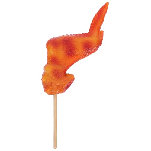 Toyvian Simuliertes Modell des Barbecue -Spießs gefälschtes Brathähnchen-Modell Neuheit Food BBQ-Dekor Stage Food Requisite künstliches gegrilltes Huhn Küchendekor Bambus Toyvian Simuliertes Modell des Barbecue -Spießs gefälschtes Brathähnchen-Modell Neuheit Food BBQ-Dekor Stage Food Requisite künstliches gegrilltes Huhn Küchendekor Bambus von Toyvian