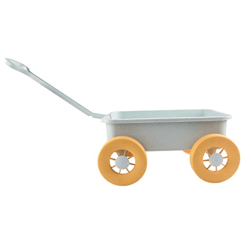 Toyvian Spielzeugauto Ziehen Sandkasten Strand Cartoon-Trolley-sandspielzeug Am Meer Bauspielzeug Aus Sand Kinderspielzeug Sandwagen Für Schiebewagen Plastik Sky-Blue von Toyvian