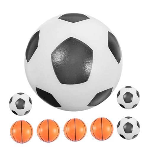 Toyvian Stressbälle Lustige Dehnbare Squeeze Bälle Für Fußball Und Basketball Stressabbau Für Partys Und Freizeit Größe von Toyvian