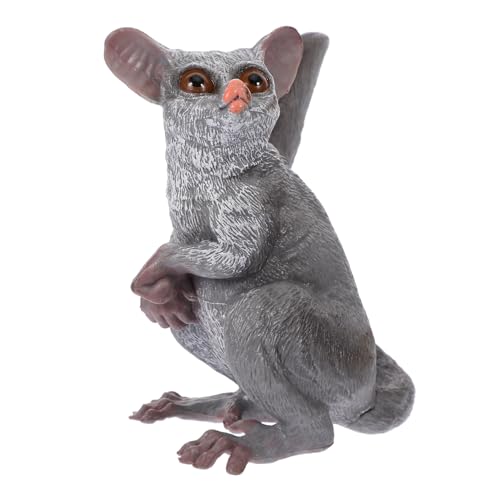 Toyvian Sugar Glider-Modell Simulationsmodell Eines Zuckergleiters Lernspielzeug „Sugar Glider“. Zuckersegelflugzeug-statuenfigur Realistische Tierfigur Gartentierstatue Plastik Grey von Toyvian