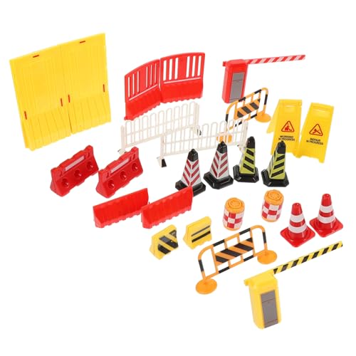 Toyvian Teiliges Verkehrsschilder Spielset aus Robustem Material Realistische Miniatur Straßensperren für Pädagogisches Lernspielzeug zur Verkehrserziehung und Eltern Junge Mädchen Toyvian Teiliges Verkehrsschilder Spielset aus Robustem Material Realistische Miniatur Straßensperren für Pädagogisches Lernspielzeug zur Verkehrserziehung und Eltern Junge Mädchen von Toyvian