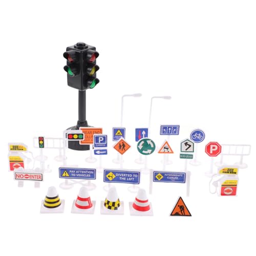 Toyvian Teiliges Verkehrszeichen mit Ampel Realistische Verkehrszeichen Modelle für Frühkindliche Verkehrserziehung Robustes Lernspielzeug für Eltern Junge Mädchen Interaktion Toyvian Teiliges Verkehrszeichen mit Ampel Realistische Verkehrszeichen Modelle für Frühkindliche Verkehrserziehung Robustes Lernspielzeug für Eltern Junge Mädchen Interaktion von Toyvian