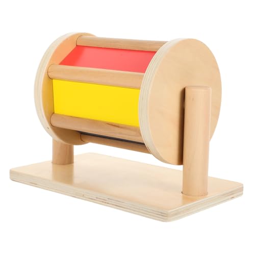 Toyvian Textiles Kinderschlagzeug aus Holz Sich Drehend Farbwechselnd Fördert Hörentwicklung und Farberkennung Sicher und Kinderfreundlich Lernspielzeug für Kleinkinder Toyvian Textiles Kinderschlagzeug aus Holz Sich Drehend Farbwechselnd Fördert Hörentwicklung und Farberkennung Sicher und Kinderfreundlich Lernspielzeug für Kleinkinder von Toyvian