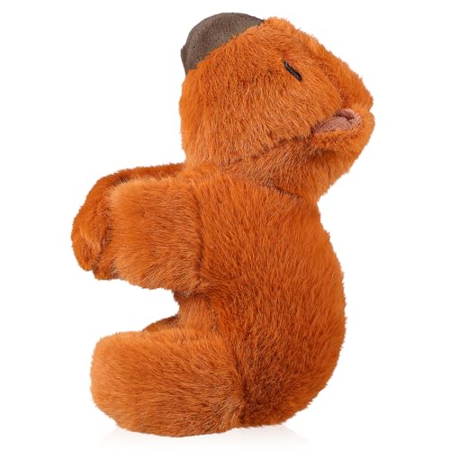 Toyvian Tier-Schlagarmband 1 Stück Capybara-Schlagarmband Stofftier-Hugger Capybara-Armband Plüsch-Schlagarmband Für Kindergeburtstag Dschungel-Partygeschenke von Toyvian