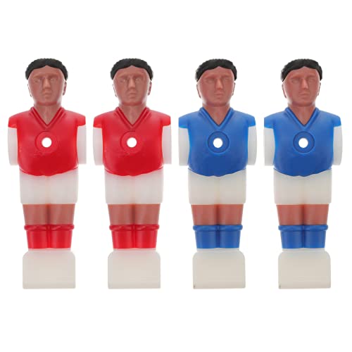 Toyvian Tisch Männchen Tischfussball 16mm Fussball Spielfiguren 4Pcs Foosball- M?nner Ersatz für Fu?balltisch- Spieler Fu?ballteile Kickerfigur 16mm Fußball 15mm Kickerbälle Ersetzen von Toyvian