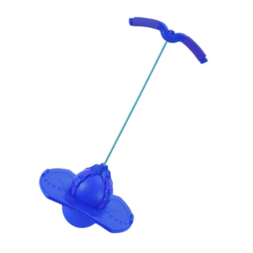 Toyvian Übungsball flummies f�r hupfball für sportgeräte für sportgeräte Springball mit Griff Sportzubehör Blue von Toyvian