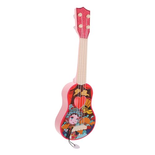 Toyvian Ukulele Pädagogische Ukulele Für Musikinstrument- Mini-Ukulele Früherziehung Ukulele Simulations-Ukulele- Ukulele Kleine Ukulele Plastik von Toyvian