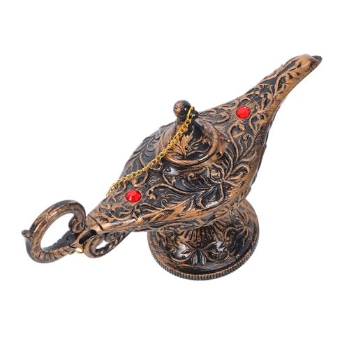 Toyvian Vintage Arabian Lamp Figurine Party Decoration mit Detaillierter Handwerkskunst Leicht und Tragbar als Halloween Dekoration und Orientalische Kostümrequisite für Geburtstage und Toyvian Vintage Arabian Lamp Figurine Party Decoration mit Detaillierter Handwerkskunst Leicht und Tragbar als Halloween Dekoration und Orientalische Kostümrequisite für Geburtstage und von Toyvian