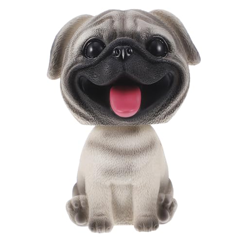 Toyvian Wackelkopf Hund Deko Figur Resin Lustige Schüttelkopf Hund Kuchenornament Niedliche Bulldogge Wohnraumdeko Geschenk für Freunde und Familie Vielseitig Einsetzbar Toyvian Wackelkopf Hund Deko Figur Resin Lustige Schüttelkopf Hund Kuchenornament Niedliche Bulldogge Wohnraumdeko Geschenk für Freunde und Familie Vielseitig Einsetzbar von Toyvian