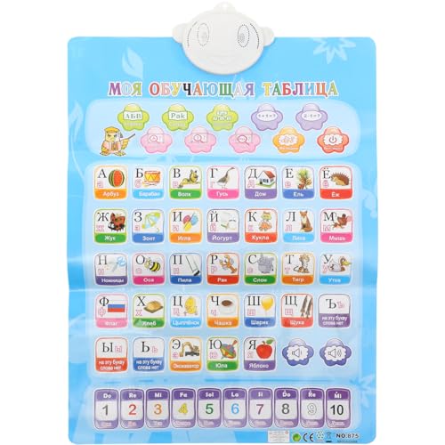 Toyvian Wand Karte des Russisch-englischen Alphabets Russisches Vokabelposter ABC-Poster Zum Ausdrucken Wandposter Mit Russischem Alphabet Kind Puzzle Schmücken Elektronische Komponenten Toyvian Wand Karte des Russisch-englischen Alphabets Russisches Vokabelposter ABC-Poster Zum Ausdrucken Wandposter Mit Russischem Alphabet Kind Puzzle Schmücken Elektronische Komponenten von Toyvian