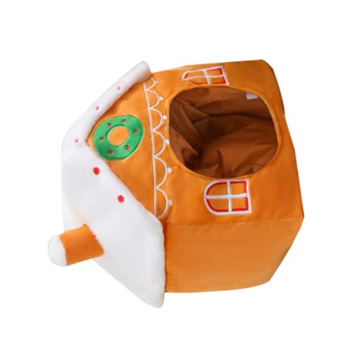 Toyvian Weihnachtlicher Lebkuchenhaus Kopfschmuck Leichter Wiederverwendbarer Weihnachtskostüm Hut Komfortabel für Party Foto Requisite Cosplay und Festliche Anlässe Toyvian Weihnachtlicher Lebkuchenhaus Kopfschmuck Leichter Wiederverwendbarer Weihnachtskostüm Hut Komfortabel für Party Foto Requisite Cosplay und Festliche Anlässe von Toyvian
