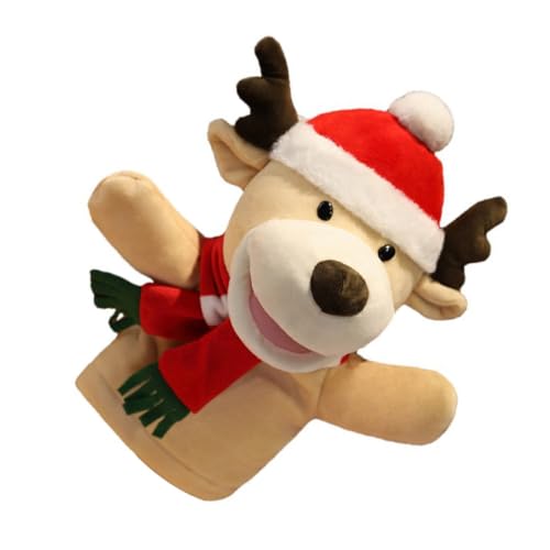 Toyvian Weihnachtliches Handpuppe Kuscheltier aus Niedliches Rentier Design Interaktives für Eltern Junge Mädchen Kommunikation Fantasie Toyvian Weihnachtliches Handpuppe Kuscheltier aus Niedliches Rentier Design Interaktives für Eltern Junge Mädchen Kommunikation Fantasie von Toyvian