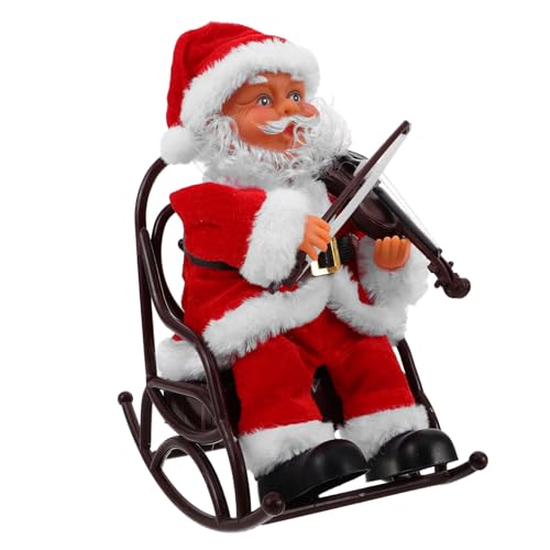 Toyvian Weihnachtsmann Kleine Weihnachtsmann Puppe Weihnachtsspielzeug Musikalischer Cartoon Weihnachtsspielzeug Puppe Toyvian Weihnachtsmann Kleine Weihnachtsmann Puppe Weihnachtsspielzeug Musikalischer Cartoon Weihnachtsspielzeug Puppe von Toyvian