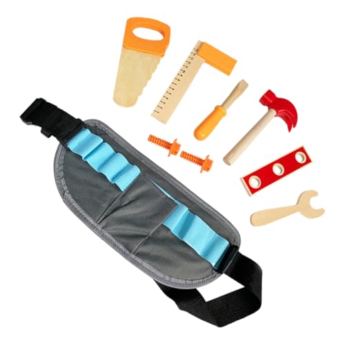Toyvian Werkzeugkoffer Pädagogisches Lernspielzeug Realistische Holzwerkzeuge für Jungen und Mädchen Kompakt Robust für Kreatives Rollenspiel und Frühes Lernen Toyvian Werkzeugkoffer Pädagogisches Lernspielzeug Realistische Holzwerkzeuge für Jungen und Mädchen Kompakt Robust für Kreatives Rollenspiel und Frühes Lernen von Toyvian