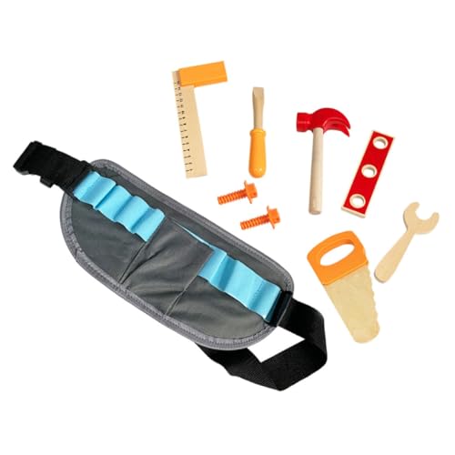 Toyvian Werkzeugset Holz mit Umhängetasche Pädagogisches Reparaturspielzeug für Kleinkinder Realistische Werkzeuge mit Sicherer Oberfläche für Kreatives Rollenspiel und Motorische Toyvian Werkzeugset Holz mit Umhängetasche Pädagogisches Reparaturspielzeug für Kleinkinder Realistische Werkzeuge mit Sicherer Oberfläche für Kreatives Rollenspiel und Motorische von Toyvian