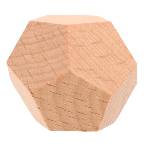 Toyvian Würfelspiel Aus Holz Leere Blöcke Essenswürfel-entscheider Unfertige Holzwürfel Würfelspiele Für Kinder Yoga-würfel Für Kinder Holzbausteine Würfel-Mathe-Spiel Hölzern Khaki von Toyvian