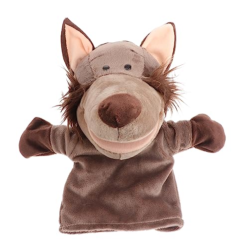 Toyvian Zeige Handpuppe Spielzeug Für Kleinkinder Handschuh Für Kleinkinder Tierspielzeug Für Kleinkinder Plüschwolfspielzeug Weiche Tierpuppen Kinderplüschspielzeuge von Toyvian