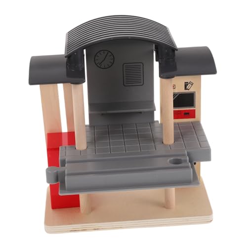 Toyvian Zug Station Spielzeug Für Kleinkinder Pädagogisches Holz Eisenbahn Tracks Set Für Toyvian Zug Station Spielzeug Für Kleinkinder Pädagogisches Holz Eisenbahn Tracks Set Für von Toyvian