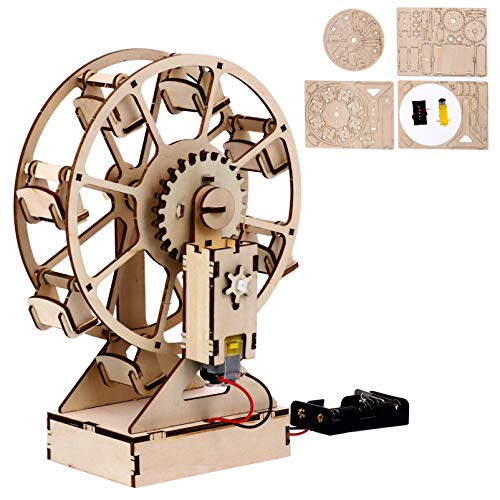 Toyvian Zusammengebaute Modellverzierungen 3D Mechanisches Puzzle 3D-Puzzles Für Holzpuzzles Für Puzzles Aus Holz 3D-rätsel Holzpuzzle Für Motor- von Toyvian