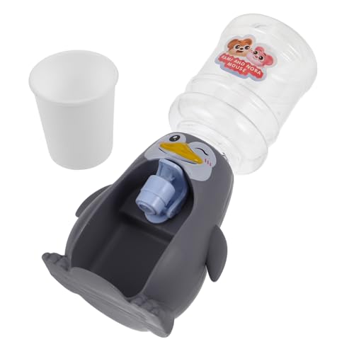 Toyvian mit Wasserspender Trinkmaschine Getränkeautomat Pinguin Rollenspiel schöner Wasserspender wasserspender Mini-Wasserkühler Plastik von Toyvian