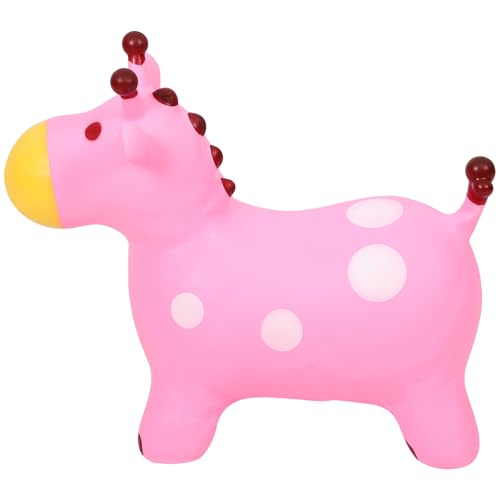 Toyvian montieren kinderspielzeug für voltigieren spielzeuge Kid Toys Children Toys Musik Springpferd Springpferd Rosa von Toyvian