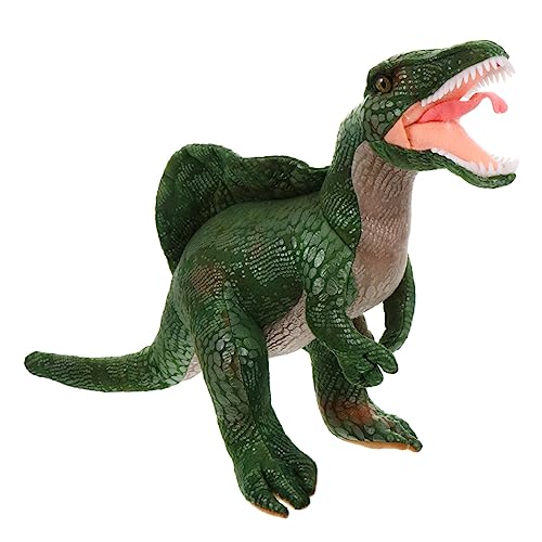 Toyvian üsch Spinosaurus Dinosaurier Weiches Grünes Dinosaurier üschtier Für Geschenkidee Für Dino Fans Dekorativ Und Kuschelig von Toyvian