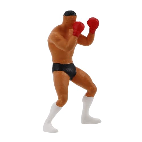 Toyvian Miniaturisierte Maßstab Boxfigur Detailgenaue Miniatur Für Dioramen Modellbahnen Und Kreative Dekoration Realistische Fitness-Personen Figuren Für Sammler Und Tischdekoration Toyvian Miniaturisierte Maßstab Boxfigur Detailgenaue Miniatur Für Dioramen Modellbahnen Und Kreative Dekoration Realistische Fitness-Personen Figuren Für Sammler Und Tischdekoration von Toyvian