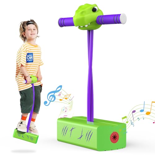 Toyzey Garten Spielzeug Kinder,Pogo Stick für Kinder ab 3 4 5 6 7 8 9 10 11 Jahre Spiele ab 3-12 Jahren Geburtstagsgeschenk Junge 3-12 Jahre Mädchen Geschenke 5-12 Jahre Kinder Spielzeug von Toyzey